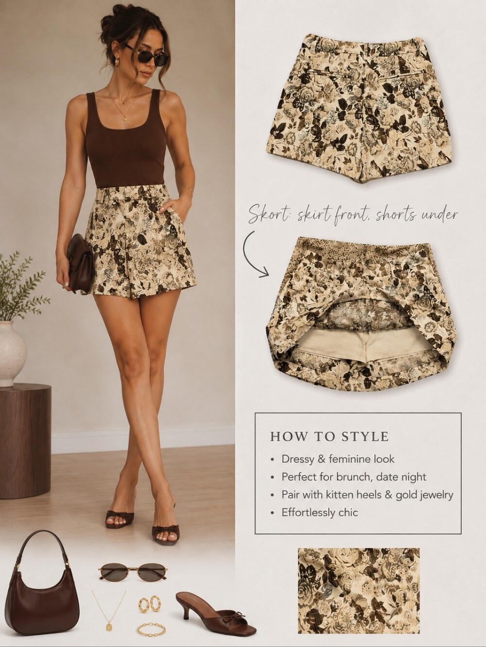 Sofie The Label Skort Size Small